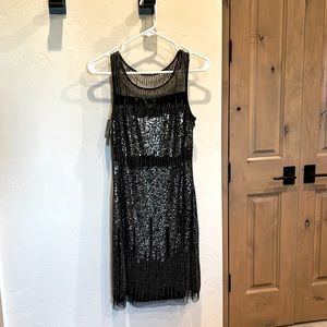 Adrianna Papell Sleeveless Beaded Dress
